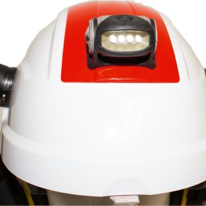 Hjälm, pannlampa till elektrikterhjälm